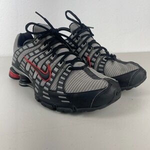Vintage Nike Shox TL Mens 12 Black Metallic Silver Varsity Red 313827-005 Rare